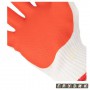Перчатка трикотажная поликоттон с латексным покрытием красного цвета SP-0004 Intertool
