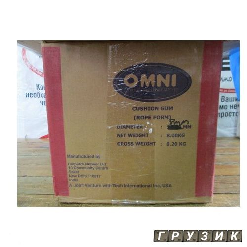 Сырая резина шнуровая 8 кг 850-8 Omni цена за кг