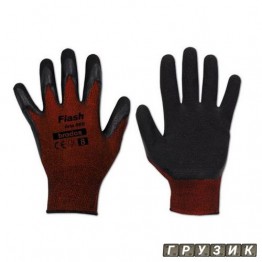 Перчатки защитные Flash Grip Red латекс размер 7 RWFGRD7 Bradas
