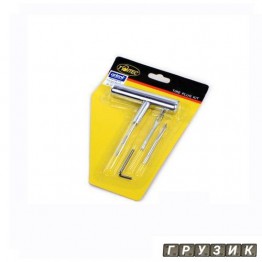Игла для шнуров металлическая ручка + 2 сменные иглы + ключик