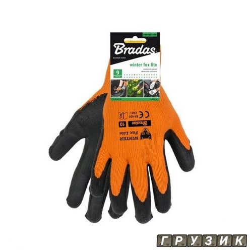 Защитные перчатки WINTER FOX LITE из латекса размер 9 RWWFL9 Bradas