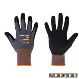 Перчатки защитные нитриловые Flex Grip Sandy размер 8 RWFGS8 Bradas