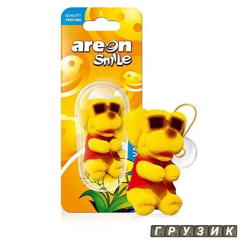 Ароматизатор Areon Smile Toys Vanilla Собака ваниль