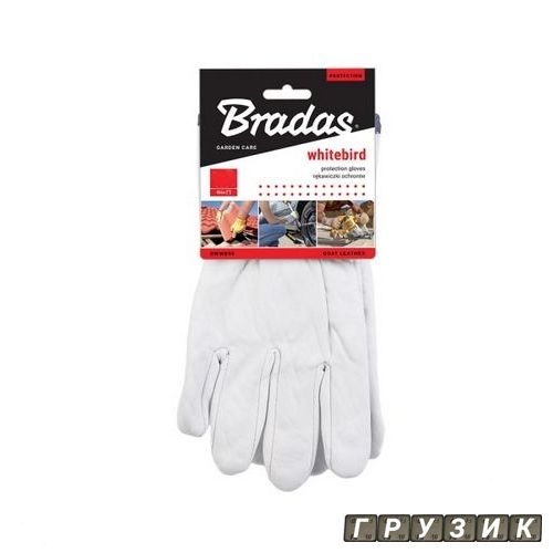 Защитные перчатки из козьей кожи со светлой подкладкой WHITEBIRD RWWB105 Bradas