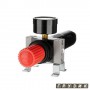 Фильтр для очистки воздуха с редуктором 1/4 5 мкм 1200 л/мин металл профессиональный PT-1419 Intertool