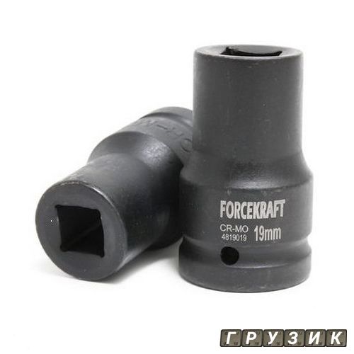 Головка ударная для футорки 1 17 мм 4 гранная FK-4819017 ForceKraft