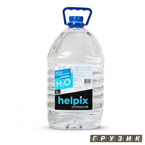 Вода деминерализованная 5 л Helpix