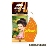 Ароматизатор Areon листочек Mon Yuzu Squash цитрусовый микс