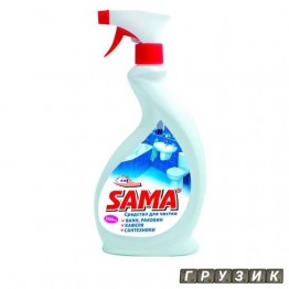 Средство для чистки ванн раковин кафеля спрей SAMA 500 мл