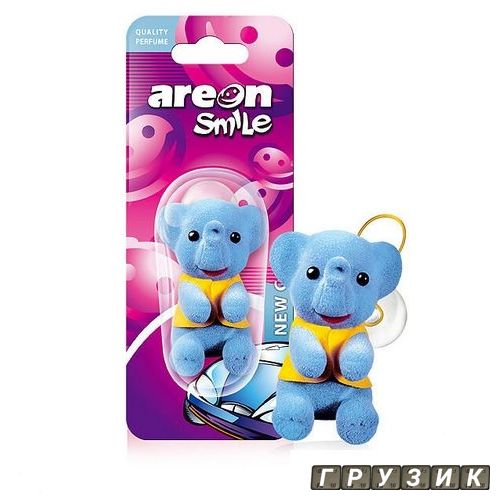 Ароматизатор Areon Smile Toys Слоник Новая машина