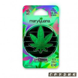 Ароматизатор на обдув Mary Juana Fresh Jungle Hemp Green