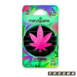 Ароматизатор на обдув Mary Juana Fresh Jungle Hemp Pink