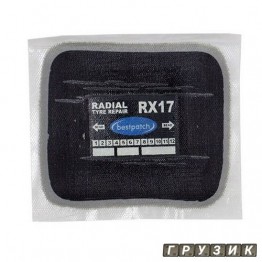 Пластырь радиальный RX-17 105х90 мм BESTpatch