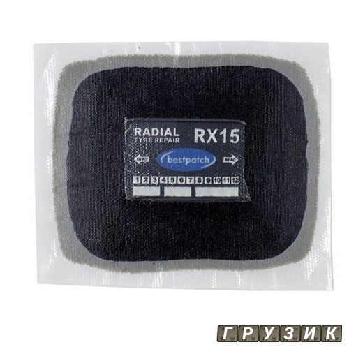 Пластырь радиальный RX-15 75х90 мм BESTpatch