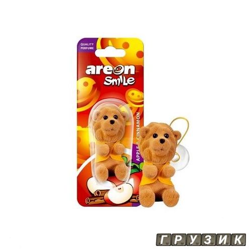 Ароматизатор Areon Smile Toys Apple Cinnamon Львенок Яблоко с корицей