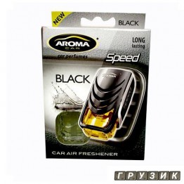 Ароматизатор Aroma на обдув Speed Black - черный