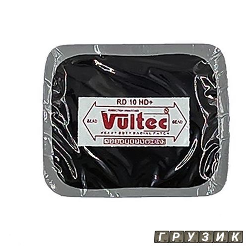 Пластырь радиальный Vultec RD-10HD+ 75х90 мм серый