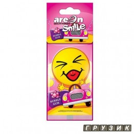 Ароматизатор Areon листочек Smile Dry - Бабл-гам