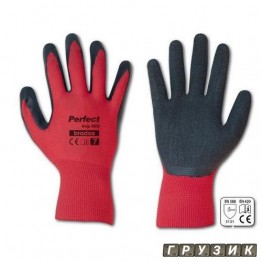 Перчатки защитные Perfect Grip Red латекс размер 10 RWPGRD10 Bradas
