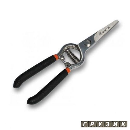 Секатор садовый прямой 8 Carbon-Steel KT-RG1007 Bradas