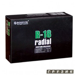 Радиальный пластырь R 18 75 х 110 мм 2 слоя корда Россвик Rossvik