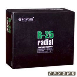 Радиальный пластырь R 25 115 х 145 мм 3 слоя корда Россвик Rossvik