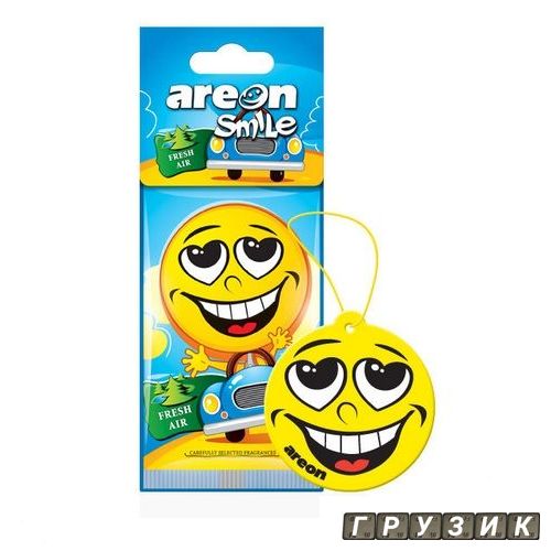 Ароматизатор Areon (листочек) Smile Dry - Fresh Air