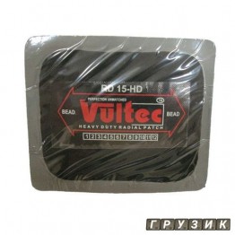 Пластырь радиальный Vultec RD-15HD, 75х90мм (серый)
