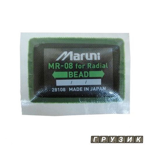 Ремонтный радиальный пластырь MR-08 48 x 68 мм Maruni Япония