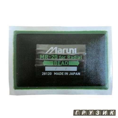 Ремонтный радиальный пластырь MR-20 85 x 135 мм Maruni Япония