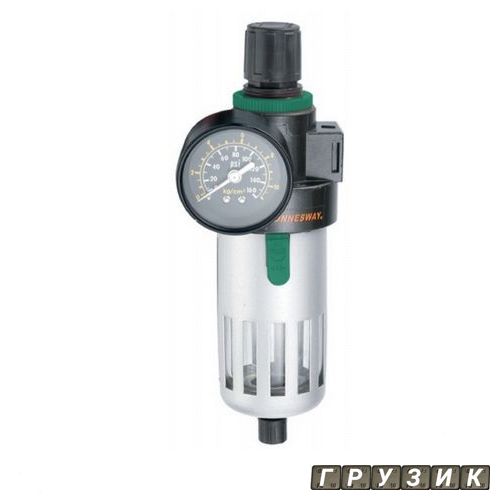 Фильтр влагоотделитель с регулятором давления для пневматики JAZ-0534 Jonnesway