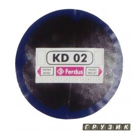 Ремонтный диагональный пластырь Kd 02 80 мм Ferdus Чехия