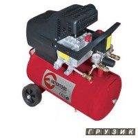 Компрессор 24л 8атм 206л/мин 220В PT-0009 Intertool 1.5кВт 2HP