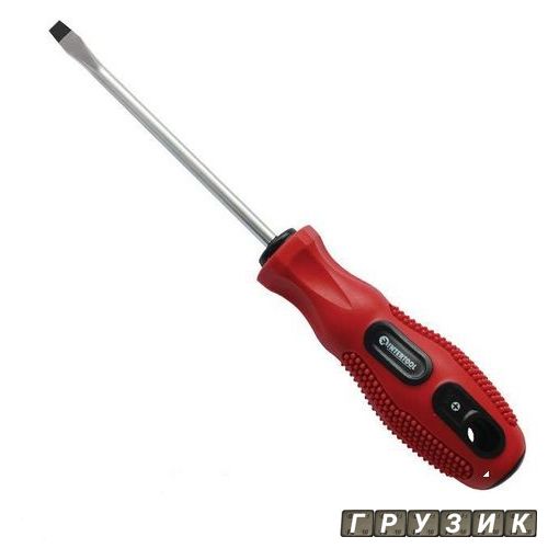 Отвертка шлицевая SL5 200 мм VT-3110 Intertool