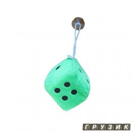 Игрушка Кубик на присоске 6 см зеленый