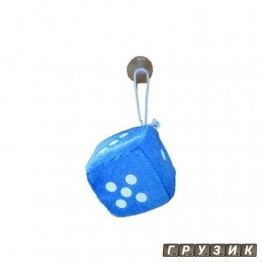 Игрушка Кубик на присоске 6 см синий