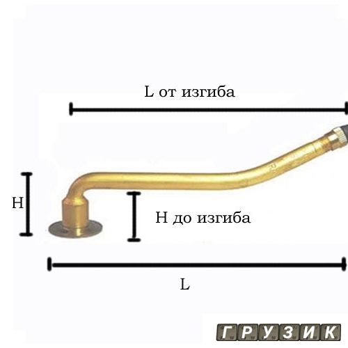 Вентиль бескамерный для грузовых автомобилей V3-12-1 40MSF15,7